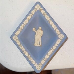 Blue and Cream Decorative Dish